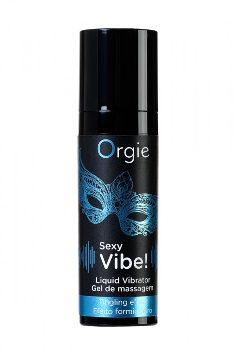 Гель для массажа ORGIE Sexy Vibe Liquid Vibrator с эффектом вибрации - 15 мл. - ORGIE - купить с доставкой в Пензе