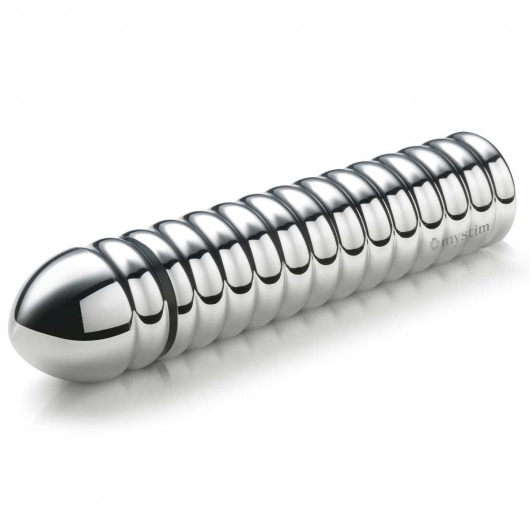 Рельефный фаллос для интенсивного электросекса Groovey George - 20 см. - MyStim - купить с доставкой в Пензе