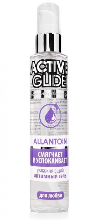Увлажняющий интимный гель Active Glide Allantoin - 100 гр. - Биоритм - купить с доставкой в Пензе
