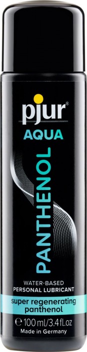 Лубрикант на водной основе с пантенолом pjur AQUA Panthenol - 100 мл. - Pjur - купить с доставкой в Пензе