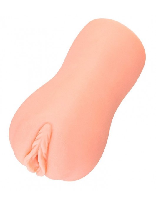 Телесный вибромастурбатор-вагина с рельефом EMILY AUTO - KOKOS - в Пензе купить с доставкой