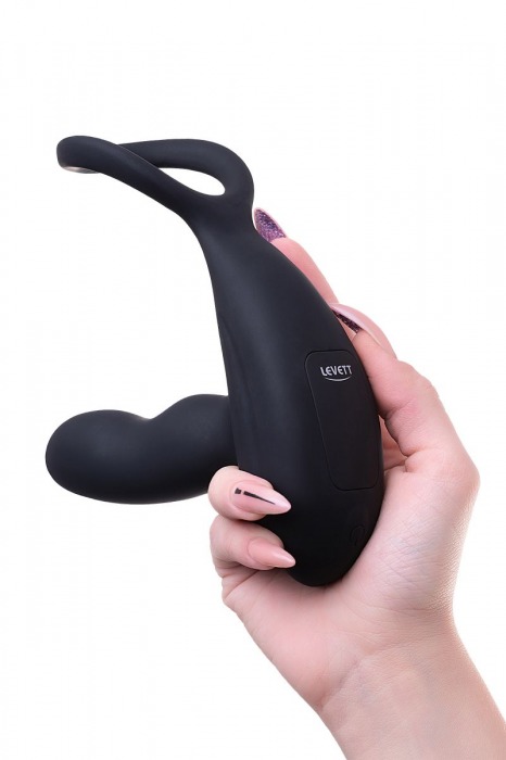 Черный стимулятор простаты Maud с вибрацией - Levett - в Пензе купить с доставкой