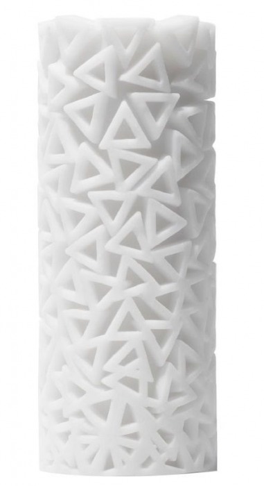 Белый 3D мастурбатор PILE - Tenga - в Пензе купить с доставкой