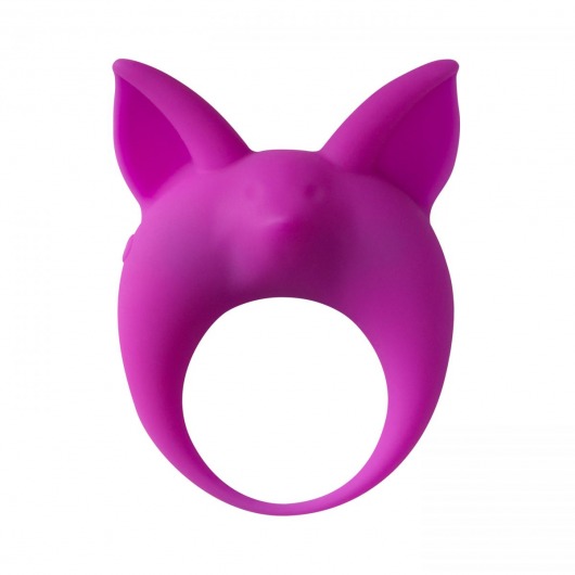 Фиолетовое эрекционное кольцо Kitten Kyle - Lola Games - в Пензе купить с доставкой