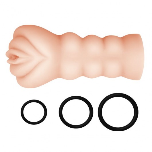 Тугой мастурбатор с кольцами Julia - Baile - в Пензе купить с доставкой