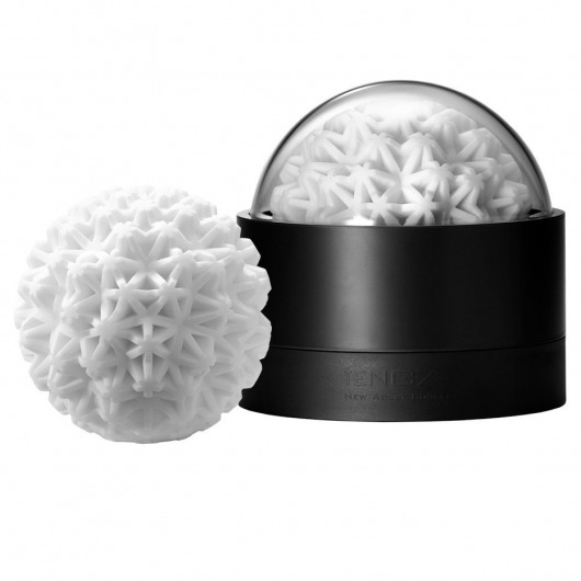 Белый мастурбатор Tenga Geo Coral - Tenga - в Пензе купить с доставкой