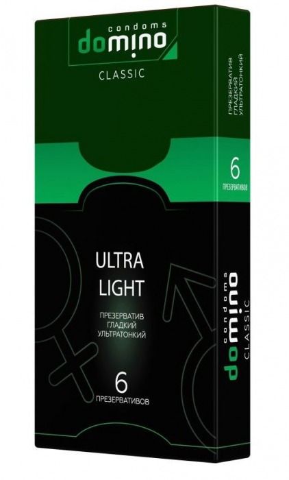 Супертонкие презервативы DOMINO Ultra Light - 6 шт. - Domino - купить с доставкой в Пензе