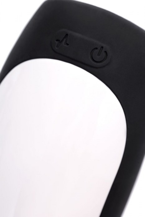 Черно-белый перезаряжаемый мастурбатор Erotist Hailstorm - Erotist Adult Toys - в Пензе купить с доставкой