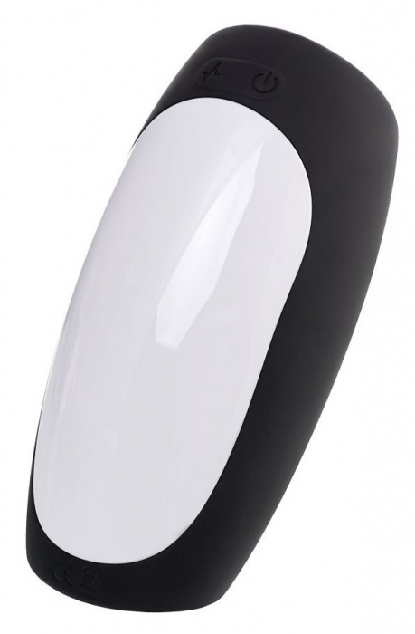 Черно-белый перезаряжаемый мастурбатор Erotist Hailstorm - Erotist Adult Toys - в Пензе купить с доставкой