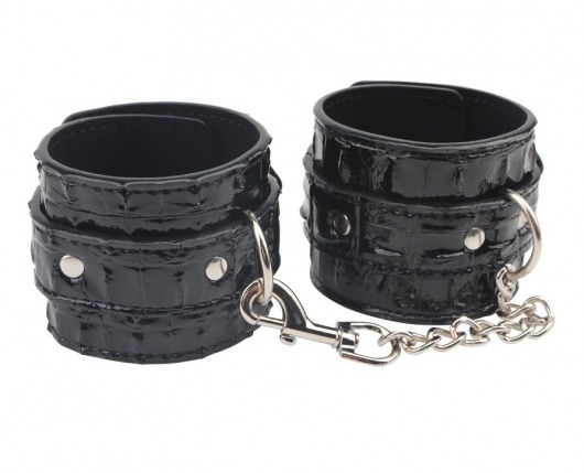 Черные наручники Surrender Wrist Restraints - Chisa - купить с доставкой в Пензе