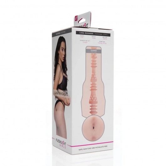 Мастурбатор-анус Fleshlight Girls - Lana Rhoades Karma - Fleshlight - в Пензе купить с доставкой