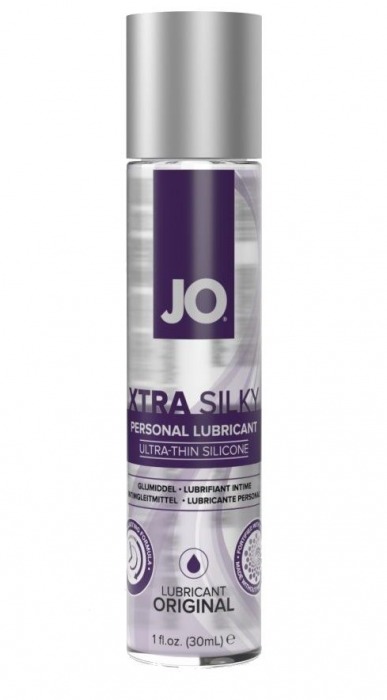 Лубрикант на силиконовой основе JO Xtra Silky - 30 мл. - System JO - купить с доставкой в Пензе