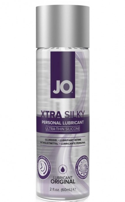 Лубрикант на силиконовой основе JO Xtra Silky - 60 мл. - System JO - купить с доставкой в Пензе