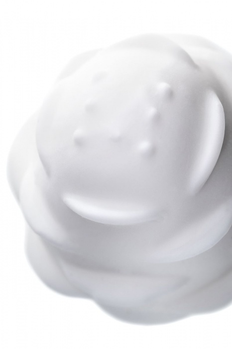 Белый рельефный мастурбатор Pufl - A-toys - в Пензе купить с доставкой