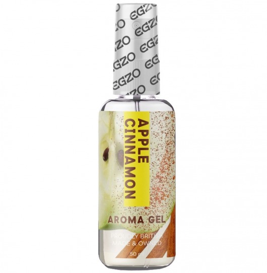 Интимный лубрикант EGZO AROMA с ароматом яблока и корицы - 50 мл. - EGZO - купить с доставкой в Пензе