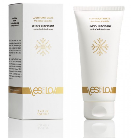 Лубрикант на водной основе с охлаждающим эффектом Unlimited Freshness Unisex Lubricant - 100 мл. - YESforLOV - купить с доставкой в Пензе
