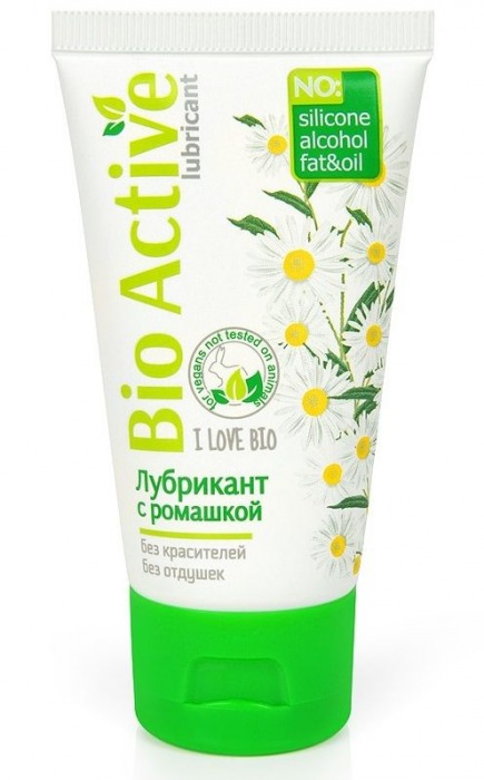 Гель-лубрикант на водной основе Bio Active - 50 гр. - Биоритм - купить с доставкой в Пензе