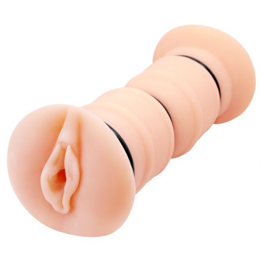 Телесный вибромастурбатор-вагина Michelle - Baile - в Пензе купить с доставкой