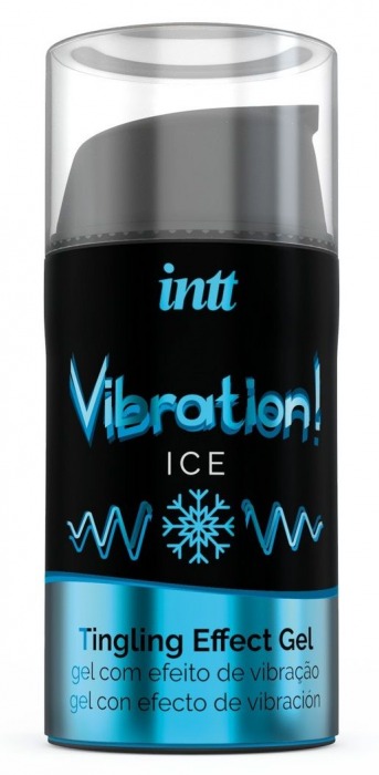 Жидкий интимный гель с эффектом вибрации Vibration! Ice - 15 мл. - INTT - купить с доставкой в Пензе