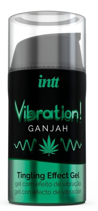 Жидкий интимный гель с эффектом вибрации Vibration! Ganjah - 15 мл. - INTT - купить с доставкой в Пензе