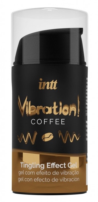 Жидкий интимный гель с эффектом вибрации Vibration! Coffee - 15 мл. - INTT - купить с доставкой в Пензе