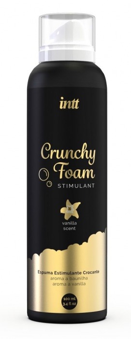 Пенка для массажа Crunchy Foam Stimulant Vanilla - 100 мл. - INTT - купить с доставкой в Пензе