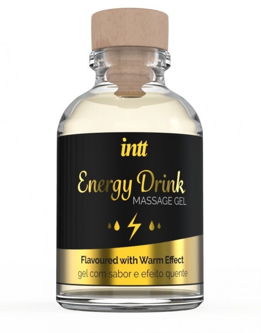 Массажный гель с согревающим эффектом Energy Drink - 30 мл. - INTT - купить с доставкой в Пензе