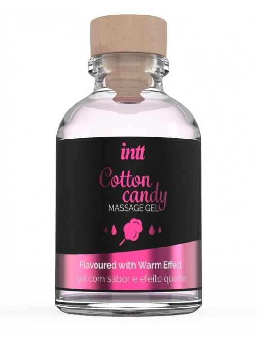 Массажный гель с согревающим эффектом Cotton Candy - 30 мл. - INTT - купить с доставкой в Пензе