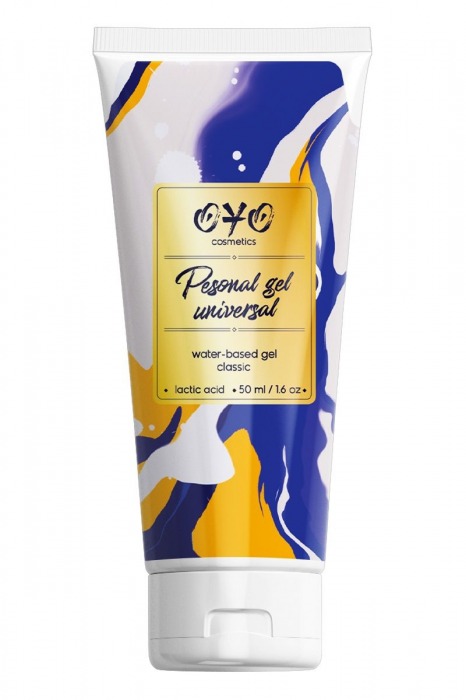 Интимная смазка на водной основе OYO Personal Gel Universal - 50 мл. - OYO - купить с доставкой в Пензе
