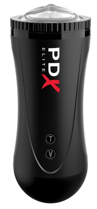 Черный автоматический мастурбатор-ротик Moto Stroker - Pipedream - в Пензе купить с доставкой