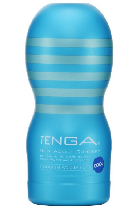Мастурбатор с охлаждающей смазкой TENGA Original Vacuum Cup Cool - Tenga - в Пензе купить с доставкой