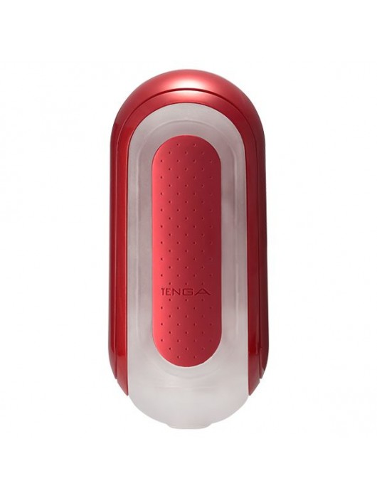 Красный мастурбатор Flip Zero Red   Warmer с подогревом - Tenga - в Пензе купить с доставкой