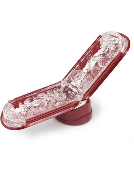 Красный мастурбатор Flip Zero Red   Warmer с подогревом - Tenga - в Пензе купить с доставкой