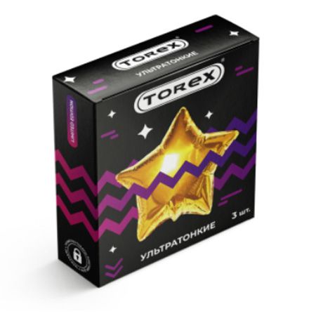 Презервативы Torex Party  Ультратонкие  - 3 шт. - Torex - купить с доставкой в Пензе