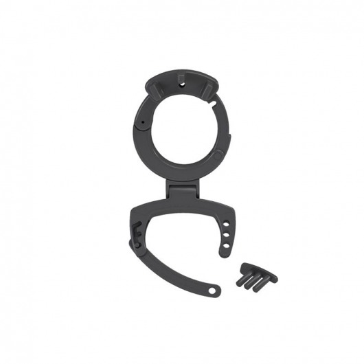 Кольцо с зажимом для мошонки для пояса верности Pubic Enemy - MyStim - купить с доставкой в Пензе
