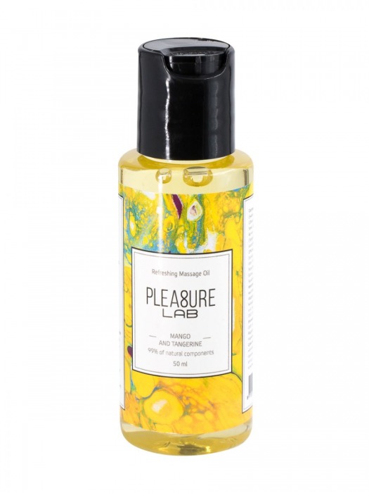 Массажное масло Pleasure Lab Refreshing с ароматом манго и мандарина - 50 мл. - Pleasure Lab - купить с доставкой в Пензе