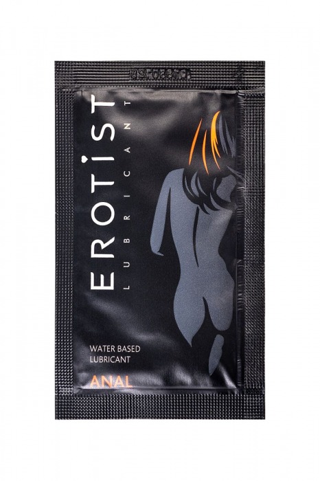 Пробник лубриканта на водной основе Erotist Anal - 4 мл. - Erotist Lubricants - купить с доставкой в Пензе