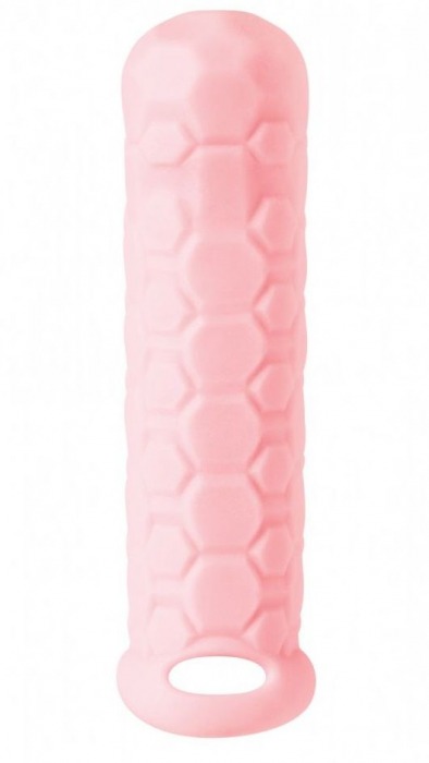 Розовый фаллоудлинитель Homme Long - 15,5 см. - Lola Games - в Пензе купить с доставкой