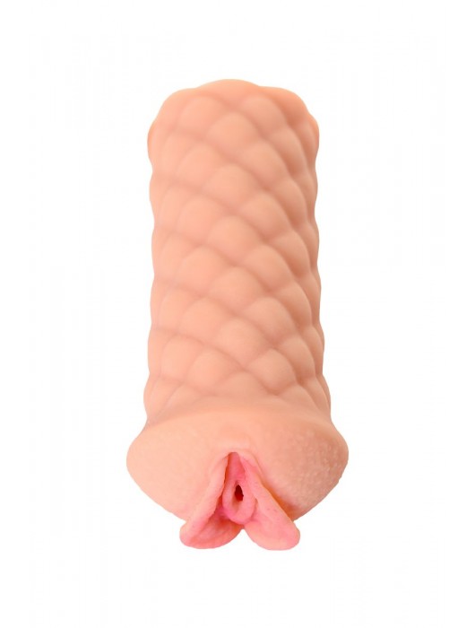 Телесный мастурбатор-вагина Elegance.002 с вибрацией - KOKOS - в Пензе купить с доставкой