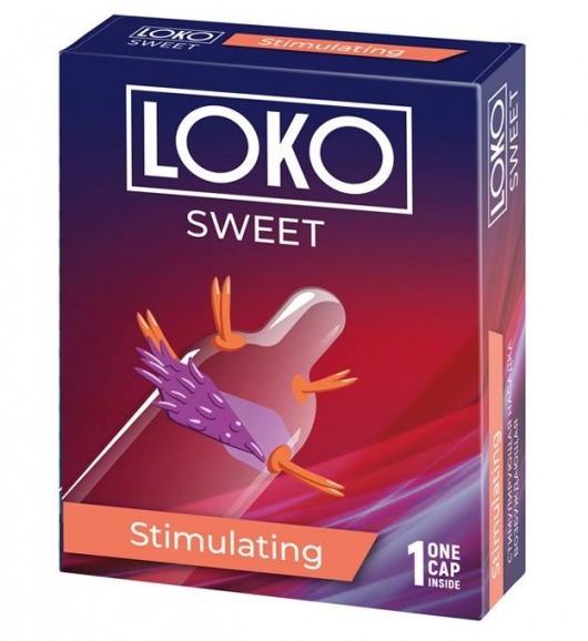 Стимулирующая насадка на пенис LOKO SWEET с возбуждающим эффектом - Sitabella - в Пензе купить с доставкой