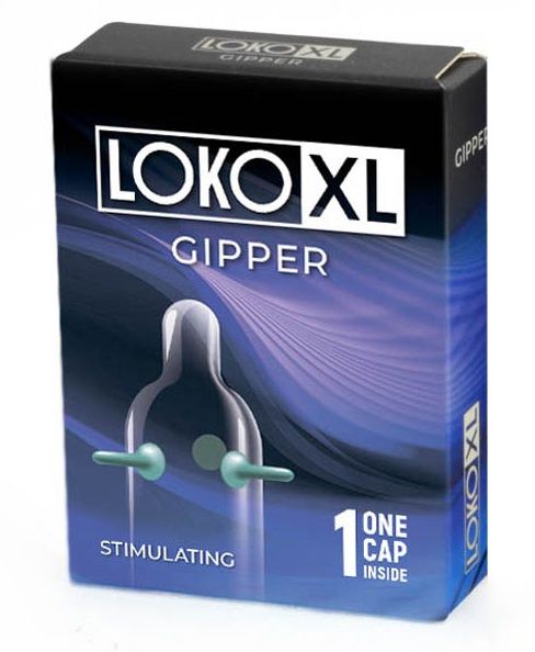 Стимулирующая насадка на пенис LOKO XL GIPPER - Sitabella - в Пензе купить с доставкой