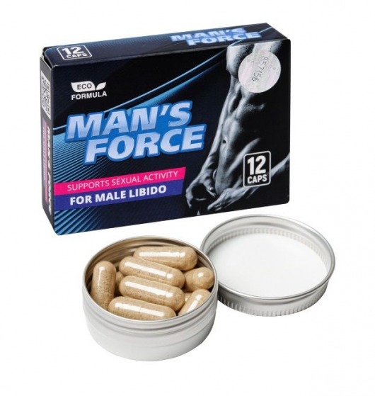 Пищевой концентрат для мужчин MANS FORCE  - 12 капсул - Sitabella - купить с доставкой в Пензе