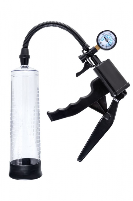 Прозрачная механическая помпа для пениса Viggo - Sexus - в Пензе купить с доставкой