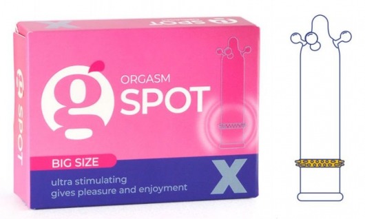 Стимулирующая насадка G-Spot X Big size - Sitabella - купить с доставкой в Пензе