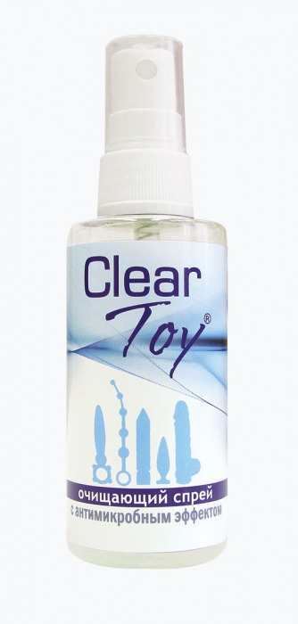 Очищающий спрей Clear Toy с антимикробным эффектом - 100 мл. - Биоритм - купить с доставкой в Пензе