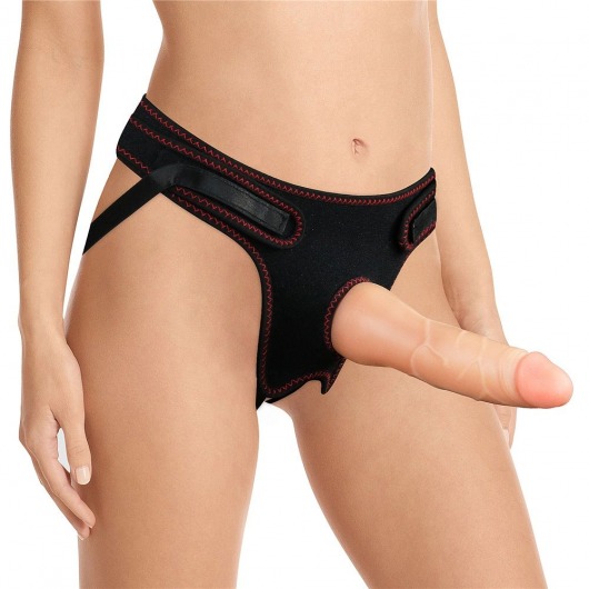 Женский страпон Easy Strapon Set 7.5 - 19 см. - Lovetoy - купить с доставкой в Пензе