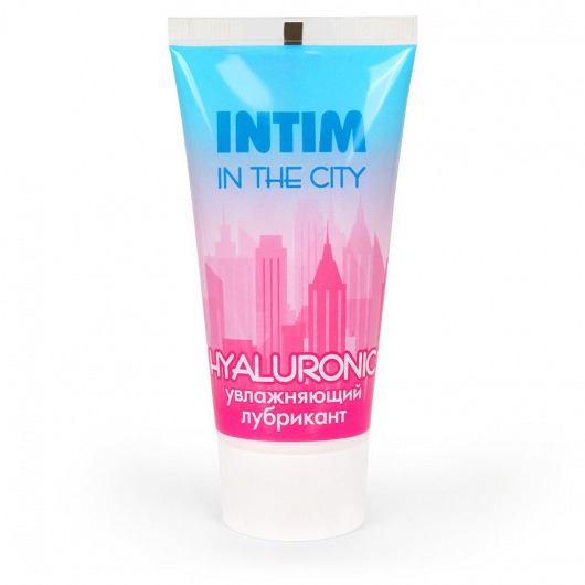 Увлажняющий лубрикант на водной основе Intim in the city Hyaluronic - 60 гр. - Биоритм - купить с доставкой в Пензе