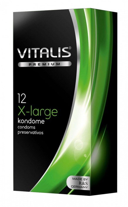 Презервативы увеличенного размера VITALIS PREMIUM x-large - 12 шт. - Vitalis - купить с доставкой в Пензе