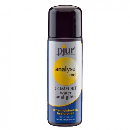 Анальный лубрикант pjur ANALYSE ME Comfort Water Anal Glide - 30 мл. - Pjur - купить с доставкой в Пензе