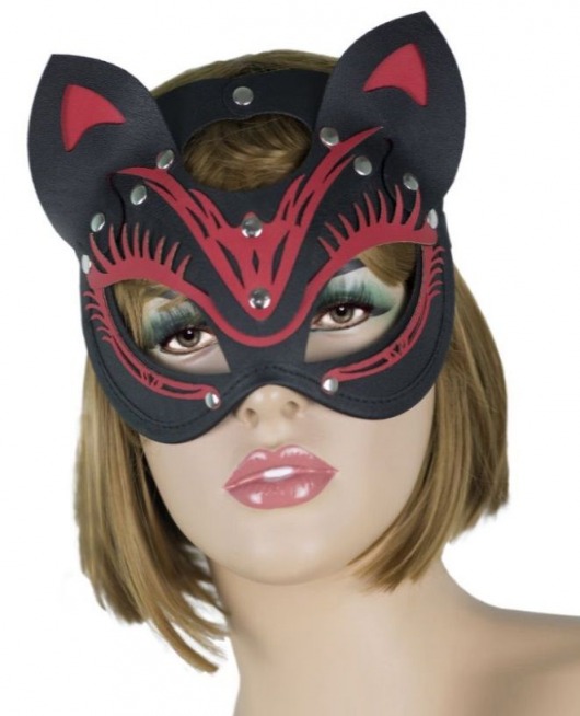 Маска кошки с маленькими ушками - LOVETOY (А-Полимер) - купить с доставкой в Пензе